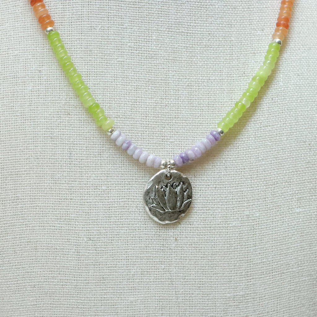 Four Tides Gemstone Necklace