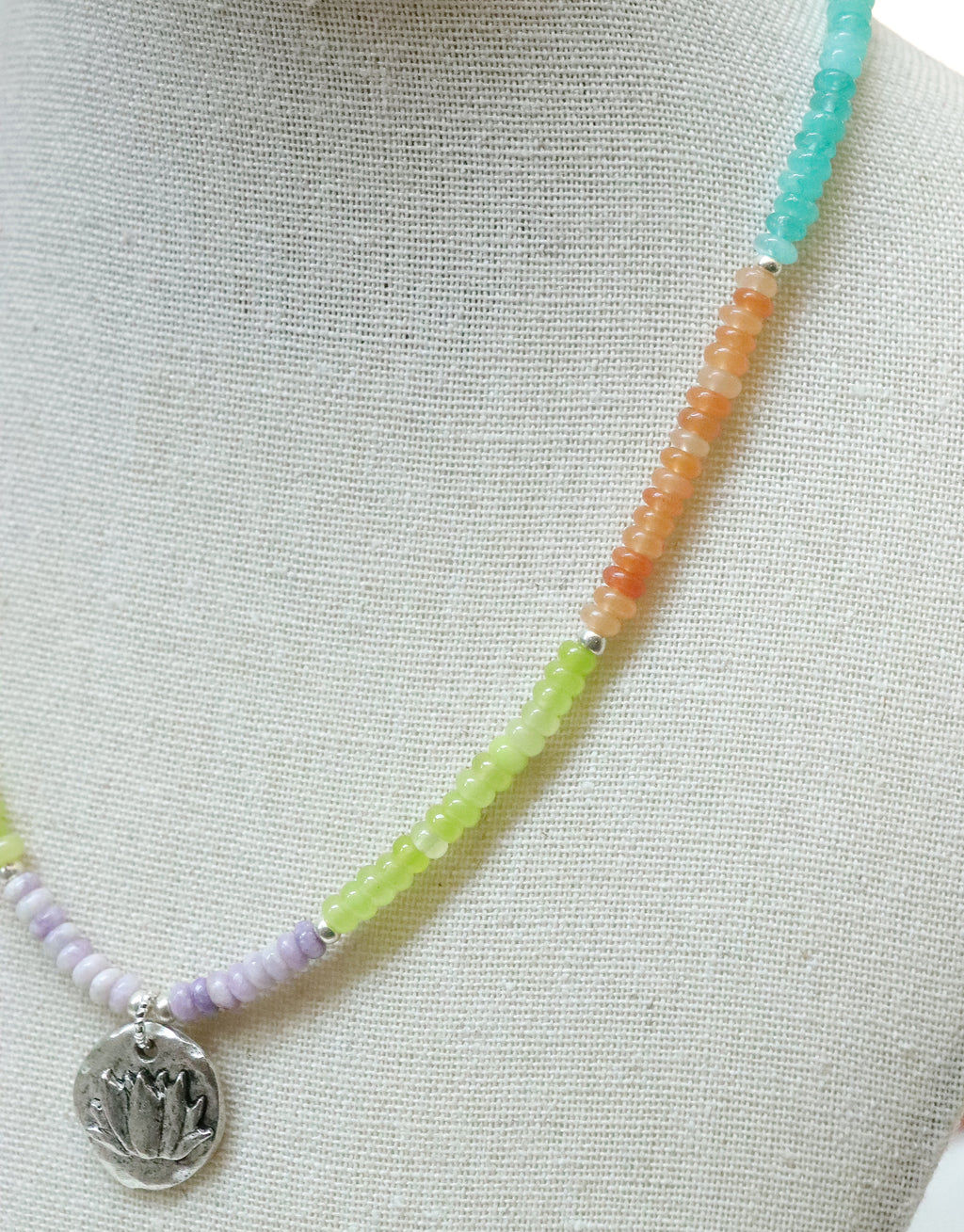 Four Tides Gemstone Necklace