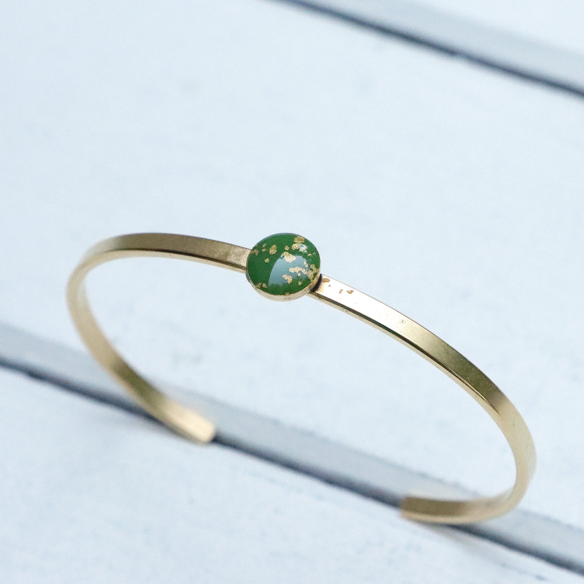 The Classic Aura Cuff Bracelet in Gold