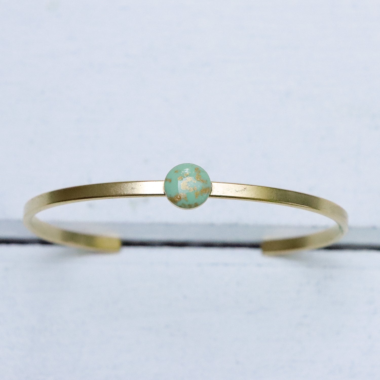 The Classic Aura Cuff Bracelet in Gold