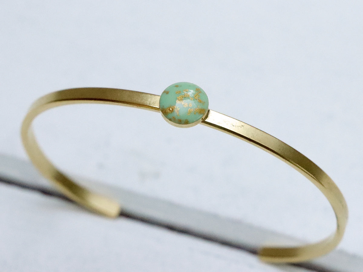 The Classic Aura Cuff Bracelet in Gold