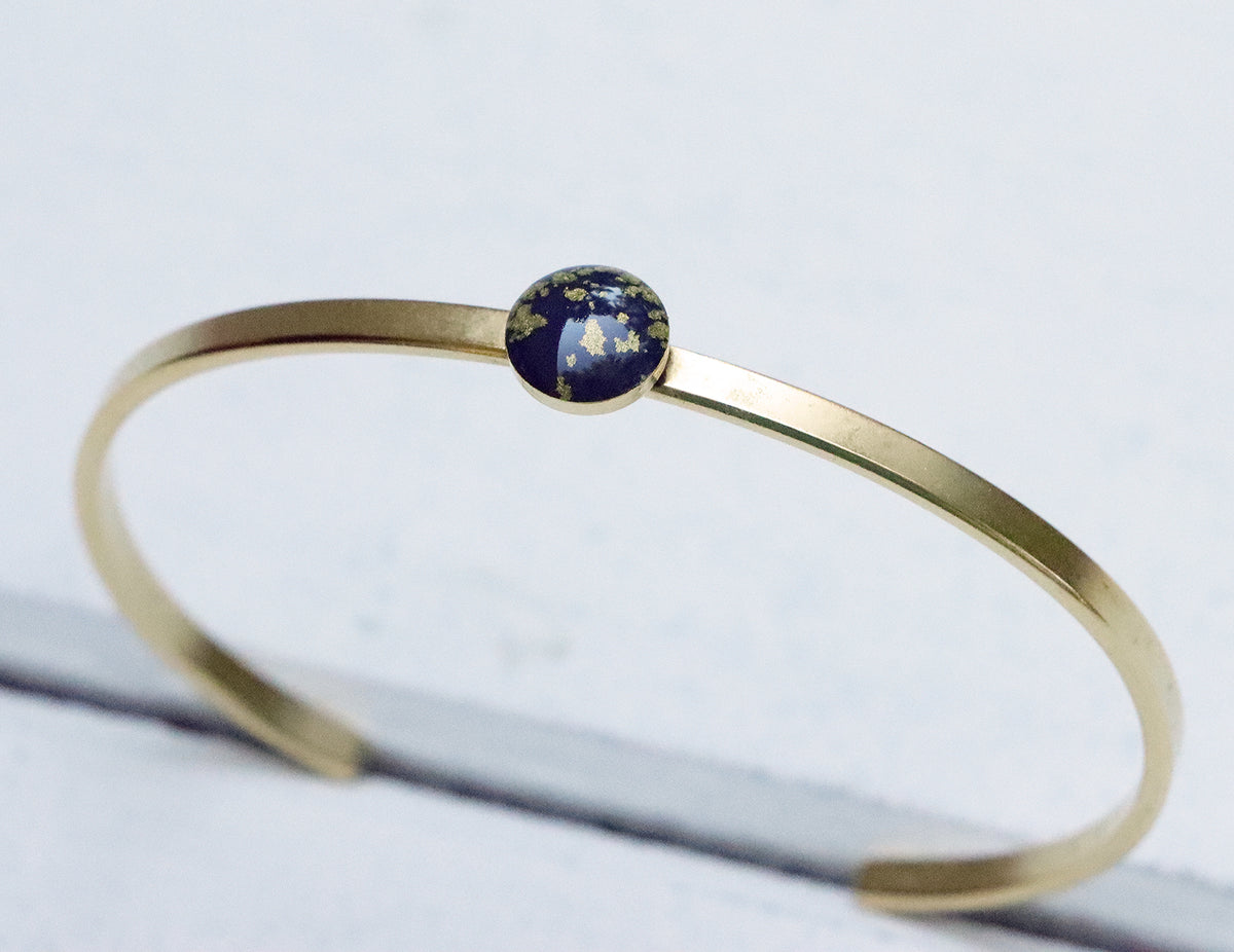 The Classic Aura Cuff Bracelet in Gold