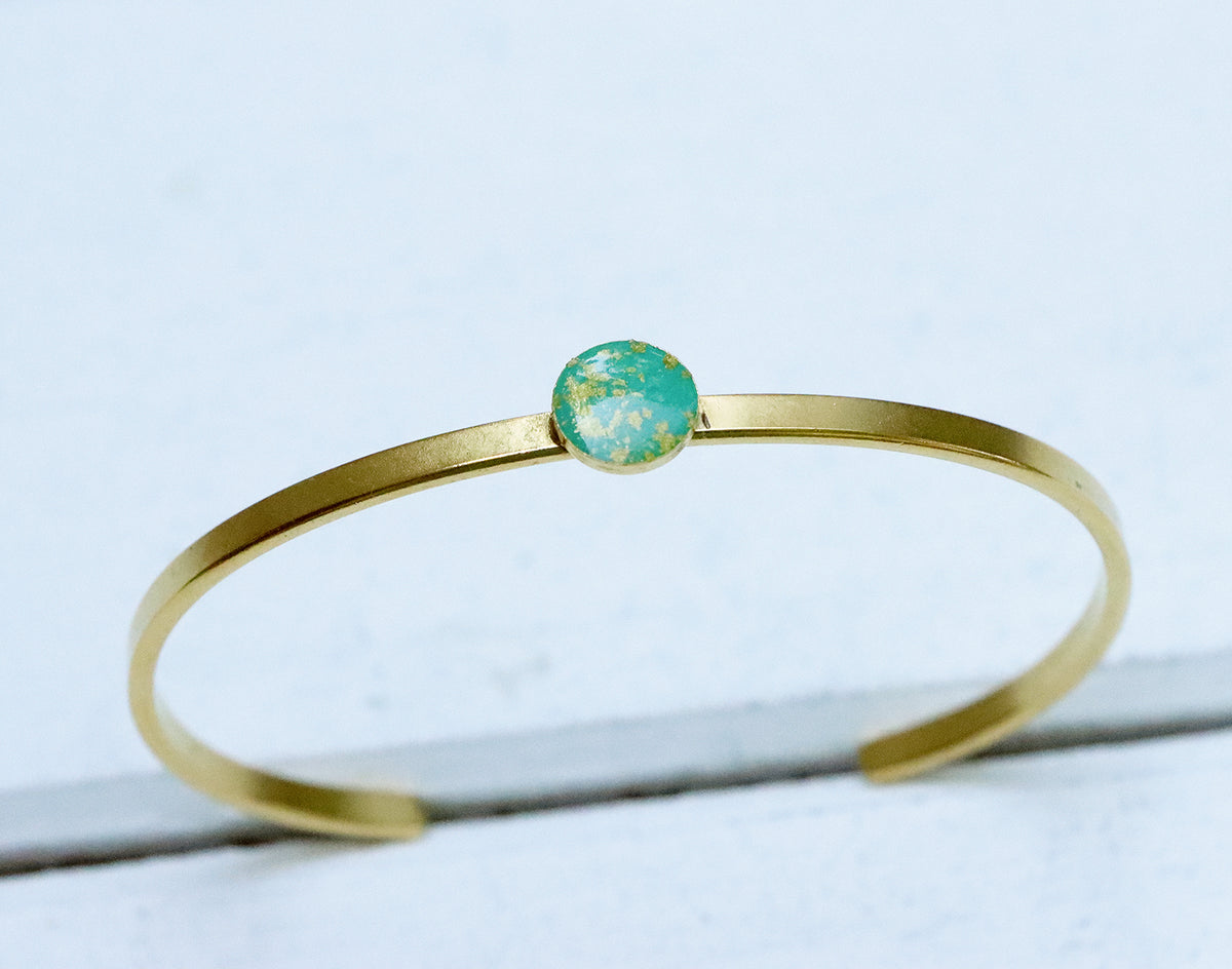 The Classic Aura Cuff Bracelet in Gold
