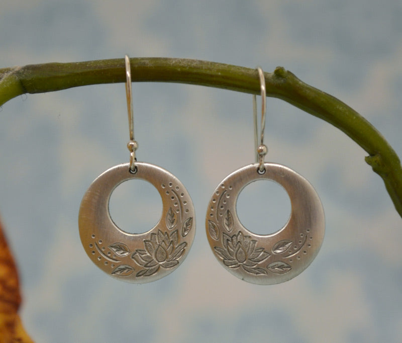 Lotus Earrings