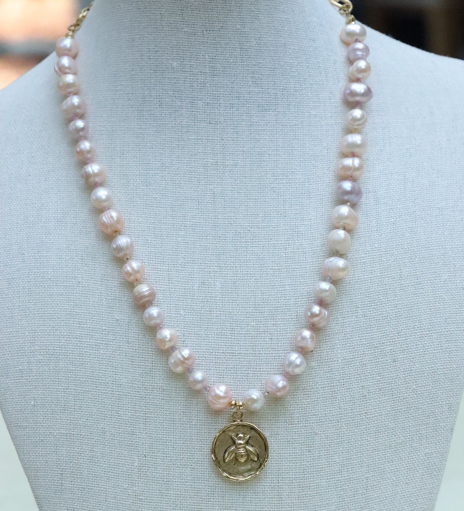 Pearl + Petal Necklace