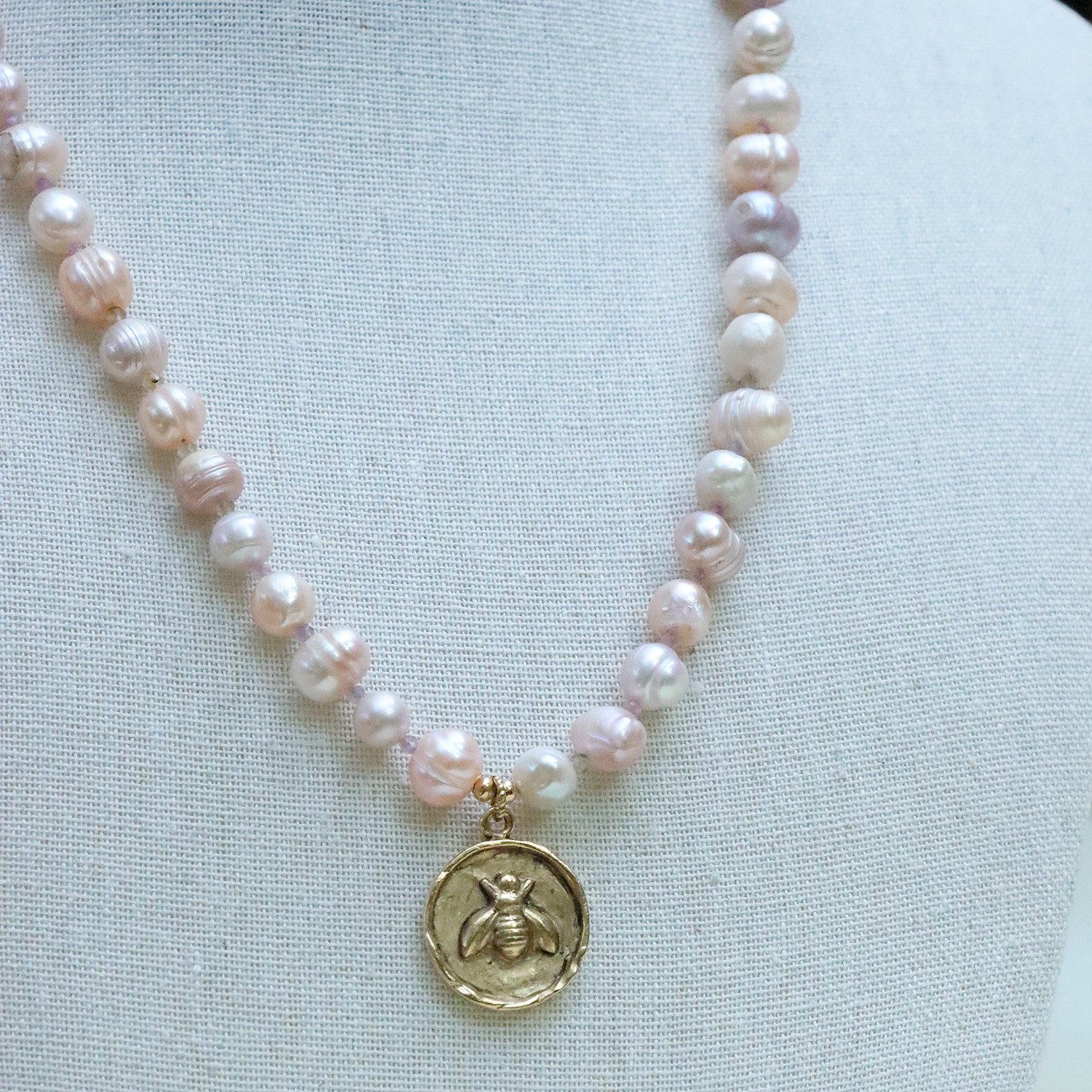 Pearl + Petal Necklace
