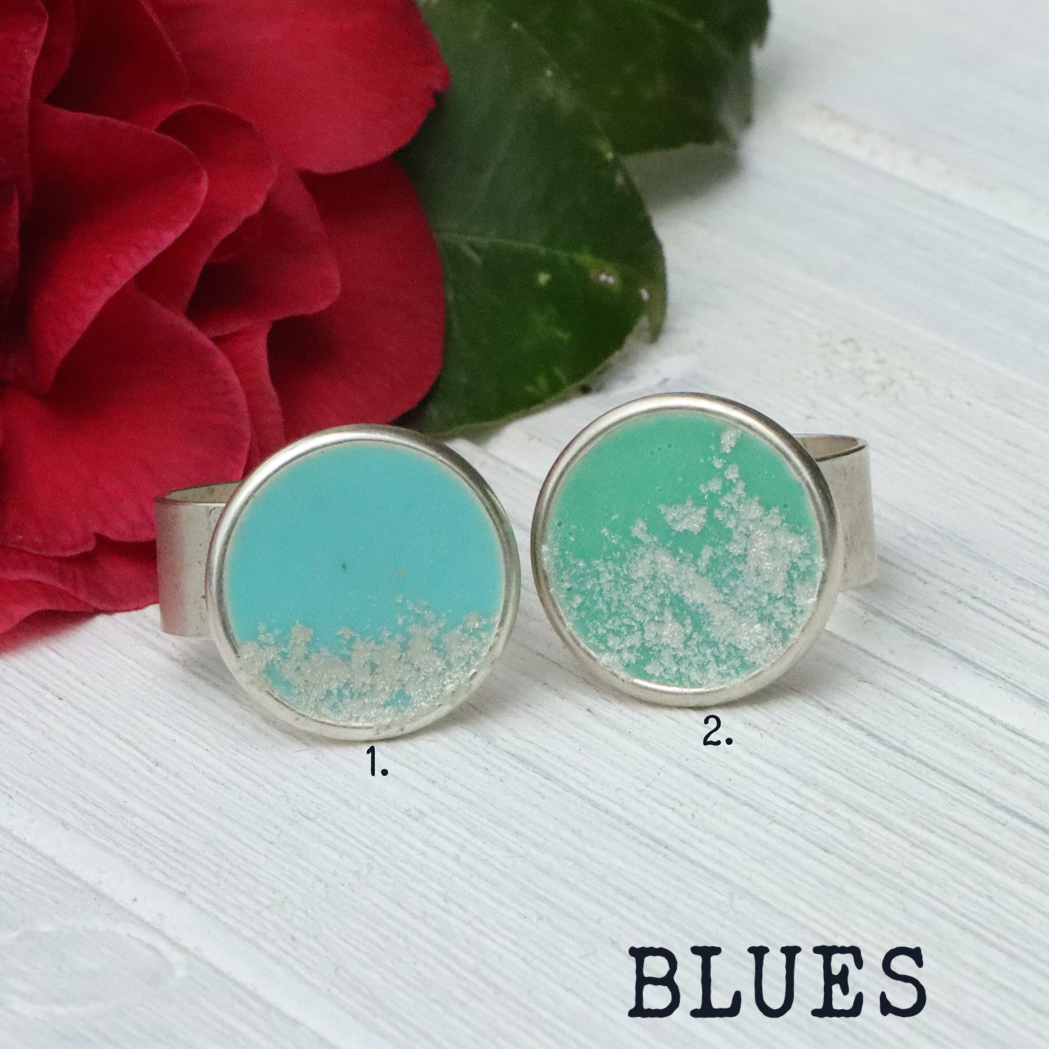 Large Circle Adjustable Ring in Silver