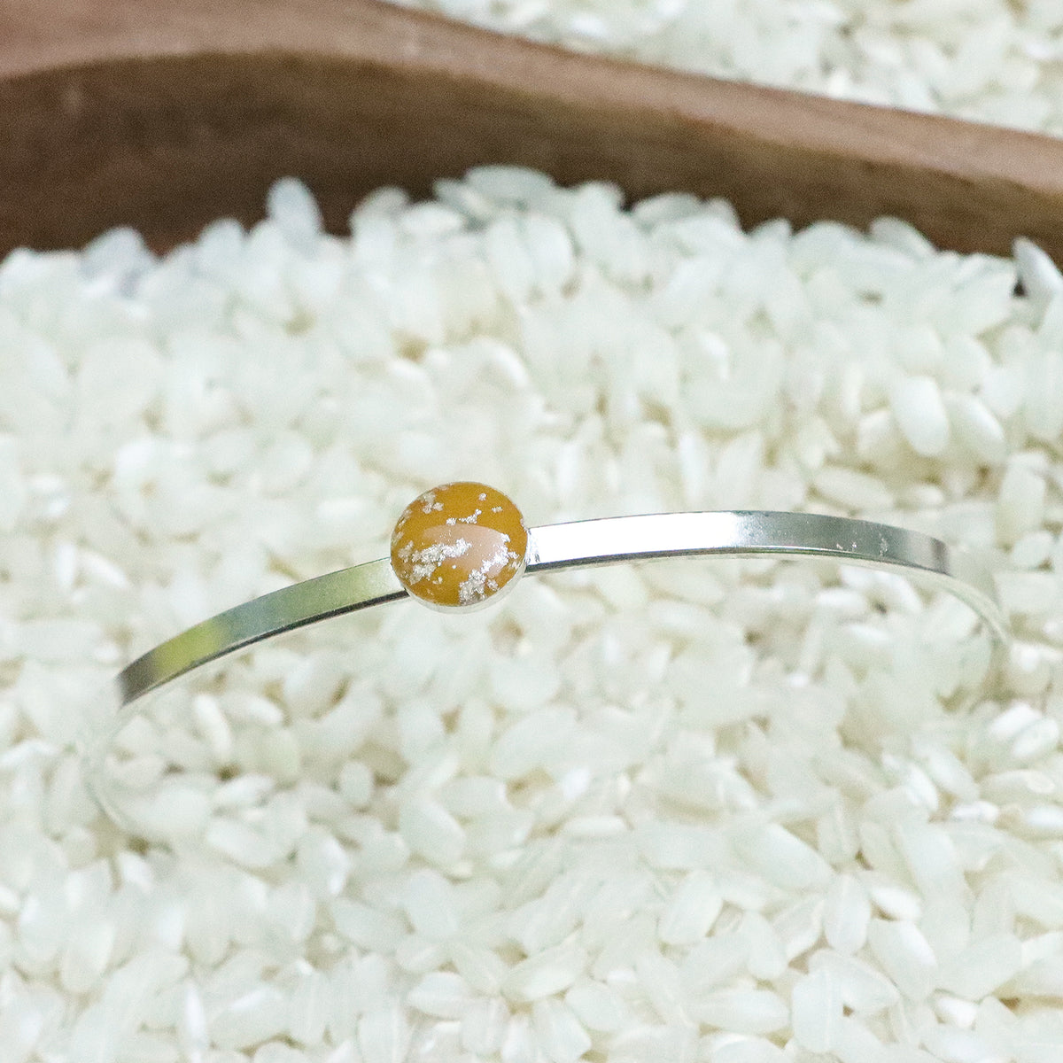 The Classic Aura Cuff Bracelet in Silver